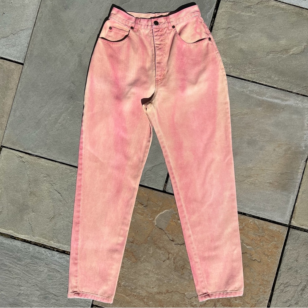 Overdyed Reworked Relaxed Jeans size 6
